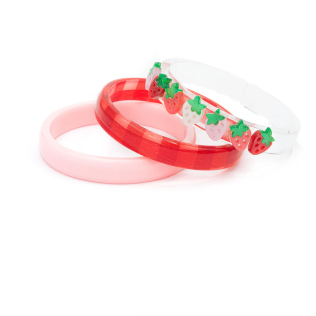 Color : Strawberry Pearlized Red Check