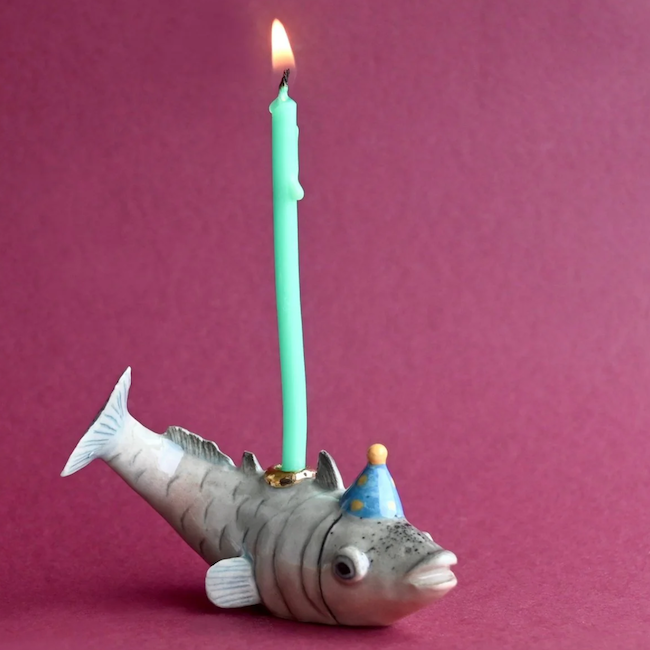 Graceful Fish Cake Topper