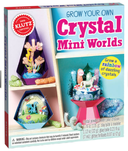 Grow Your Own Crystal Mini Worlds