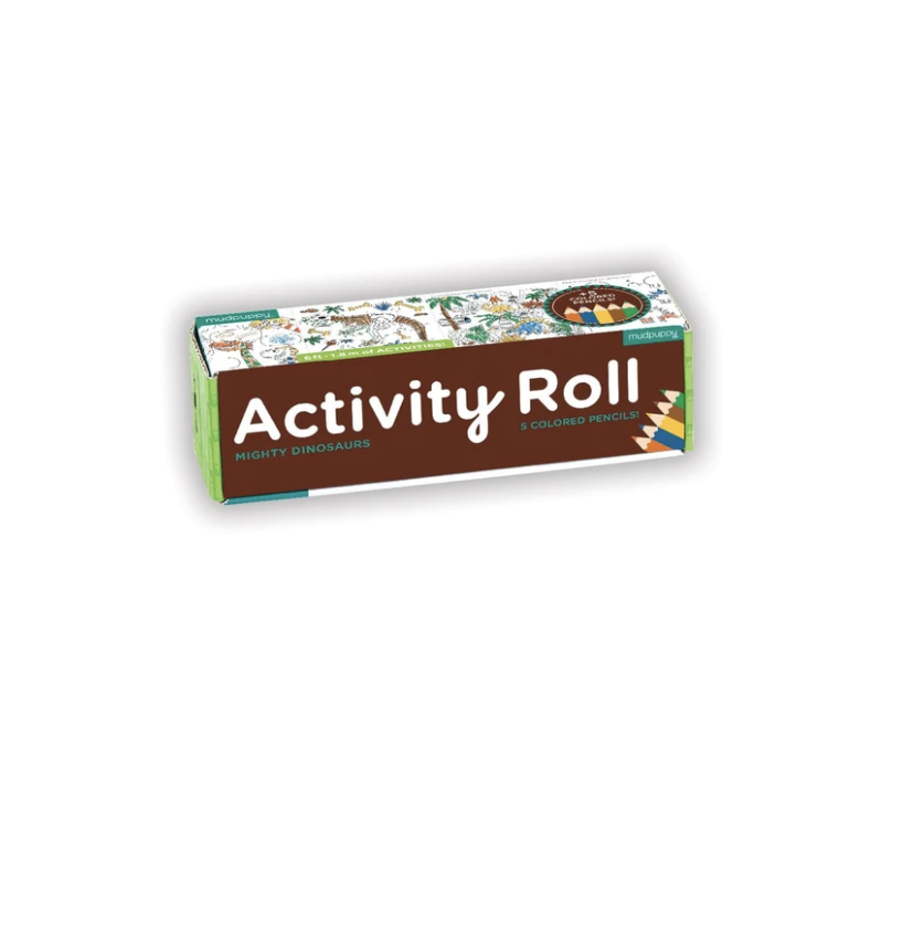 Mighty Dinosaurs Activity Roll