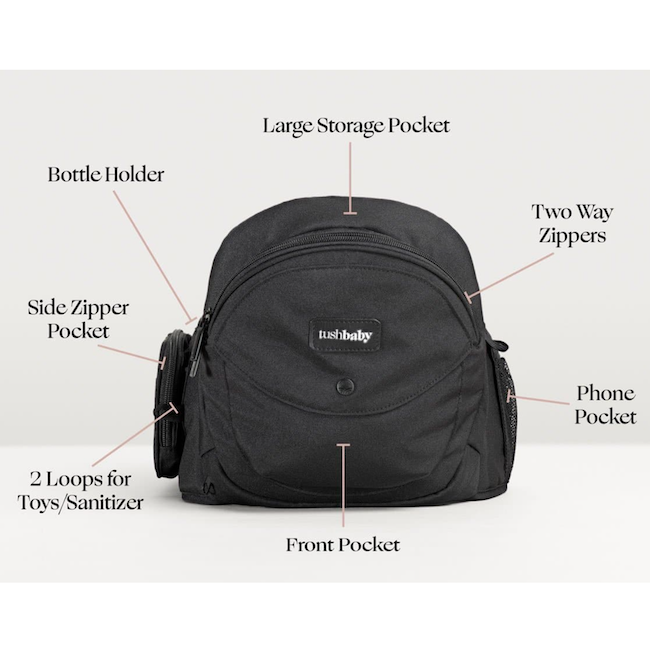 Hip Carrier in Black