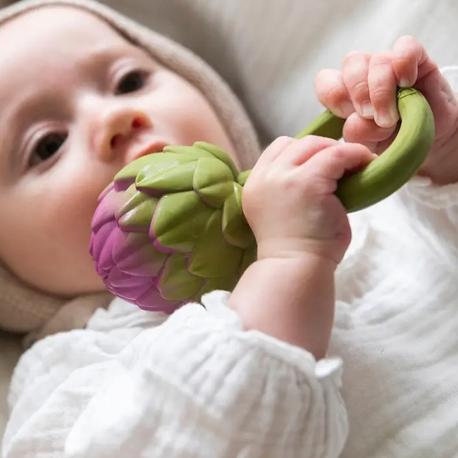 Artichoke Rattle Toy