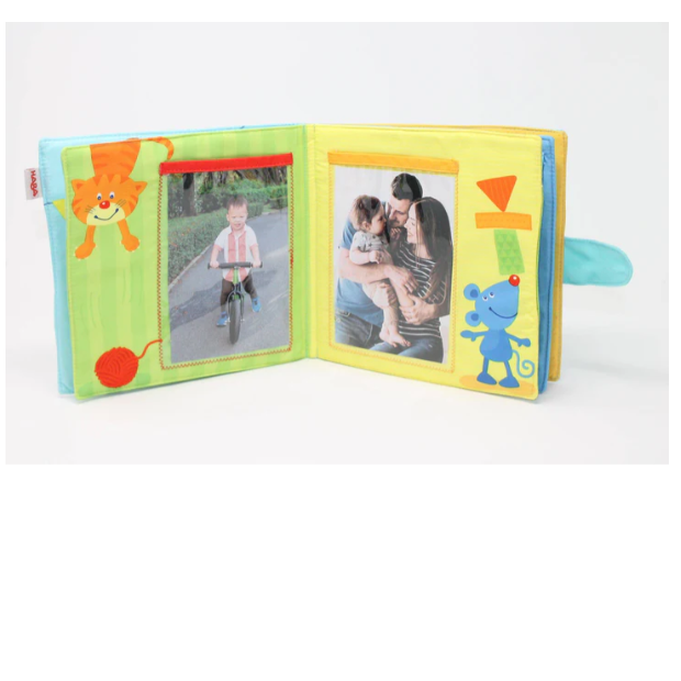Playmates Soft Fabric Baby Photo Album