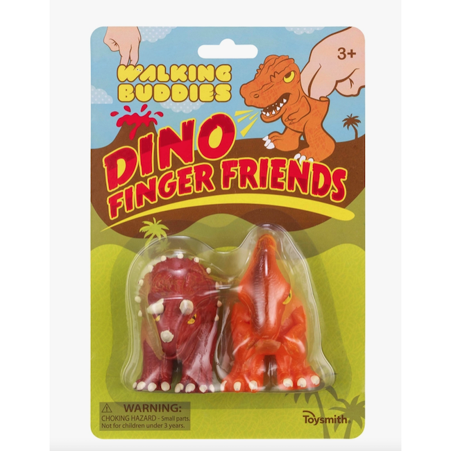 Walking Buddies - Dino Finger Puppets