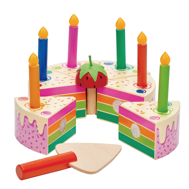 Rainbow Birthday Cake