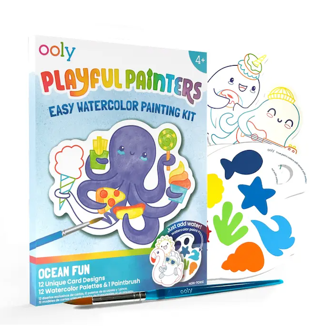 Playful Painters: Easy Watercolor Painting Kit