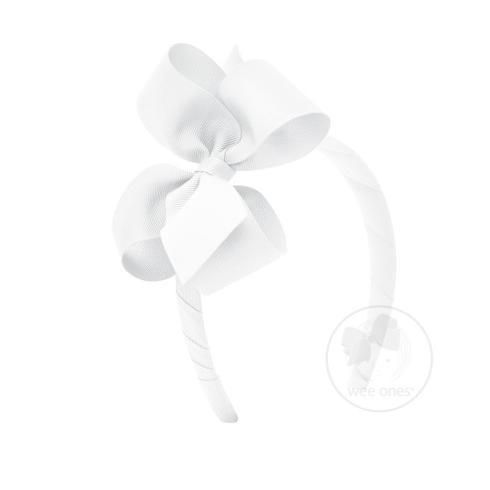 Small Grosgrain Headbands With Bow