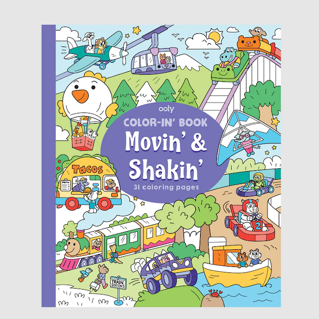 Movin' And Shakin' Color - In Book