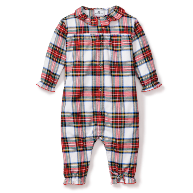 "Color: Balmoral Tartan/White","Size: 18-24M"