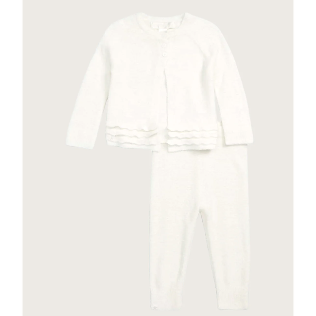 Cozy Chic Lite Infant Heirloom Cardi And Pant Set