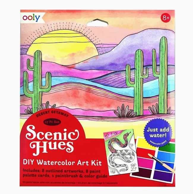 Scenic Hues D.I.Y. Watercolor Kit - Desert Gateway