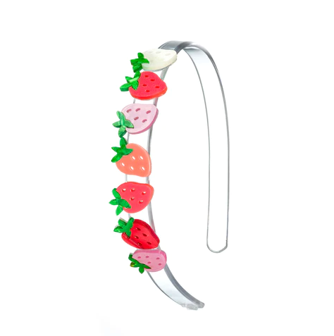 Strawberry Pearlized Headband