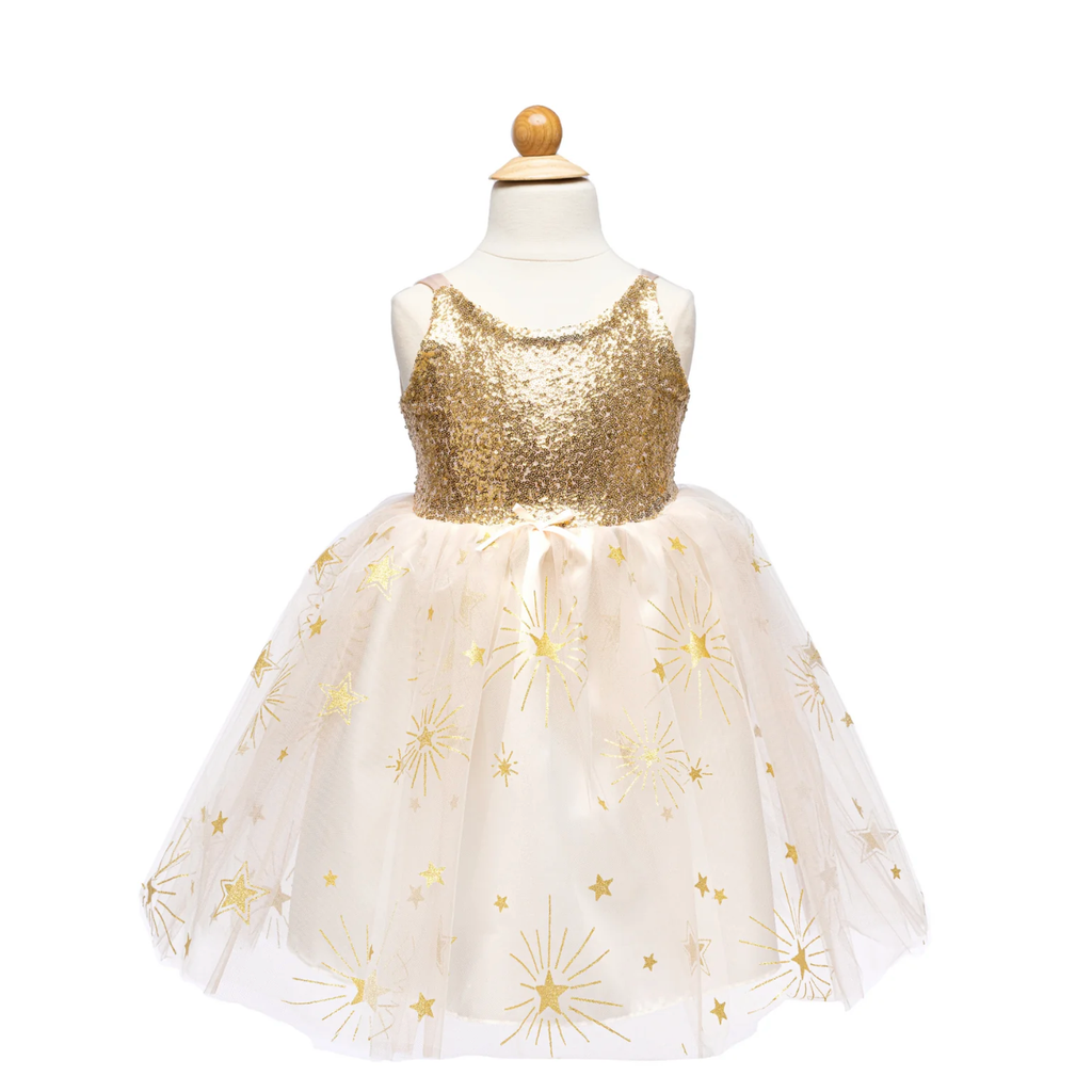 Glam Party Gold Dress
