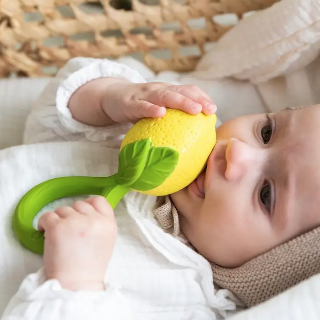 Lemon Rattle Toy