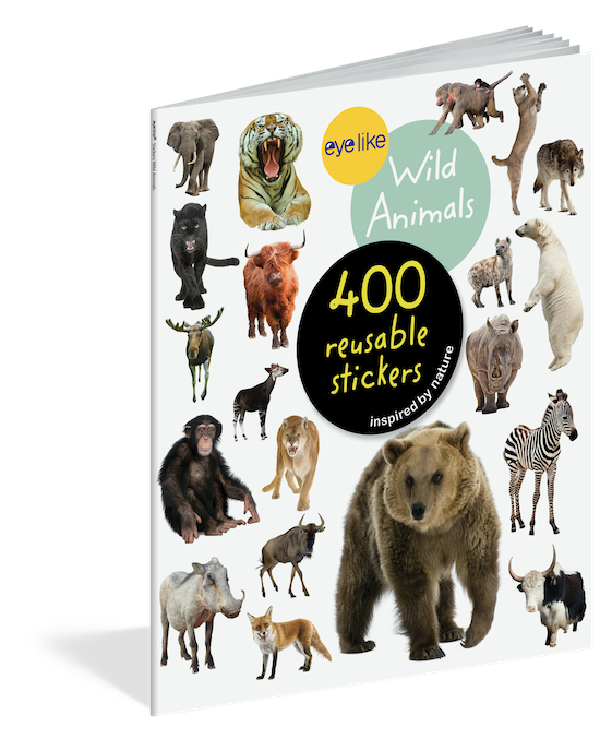 Eyelike Stickers Wild Animals