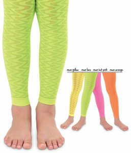 Wave Footless Tights