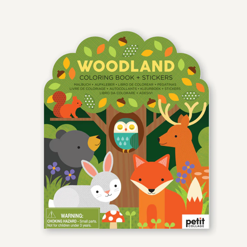 Coloring Book with Stickers