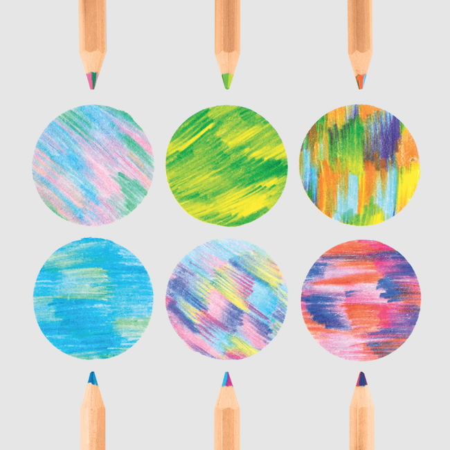 Kaleidoscope Multi - Colored Pencils