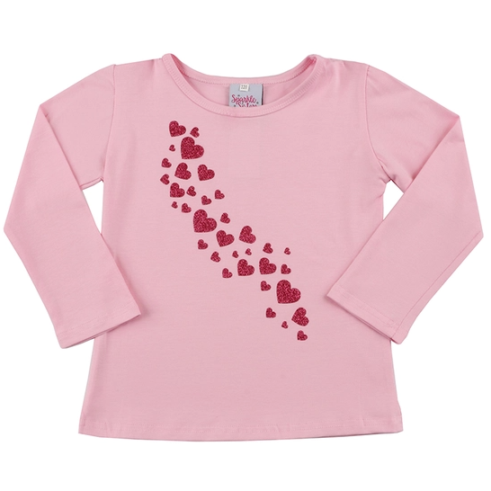 Falling Hearts Long Sleeve T-Shirt