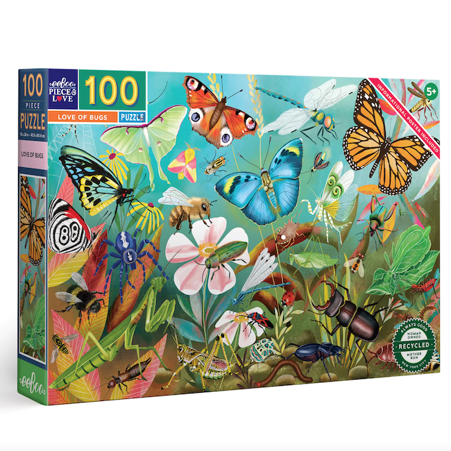 Love Of Bugs 100 Piece Puzzle