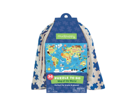 Map Of The World Puzzle To Go