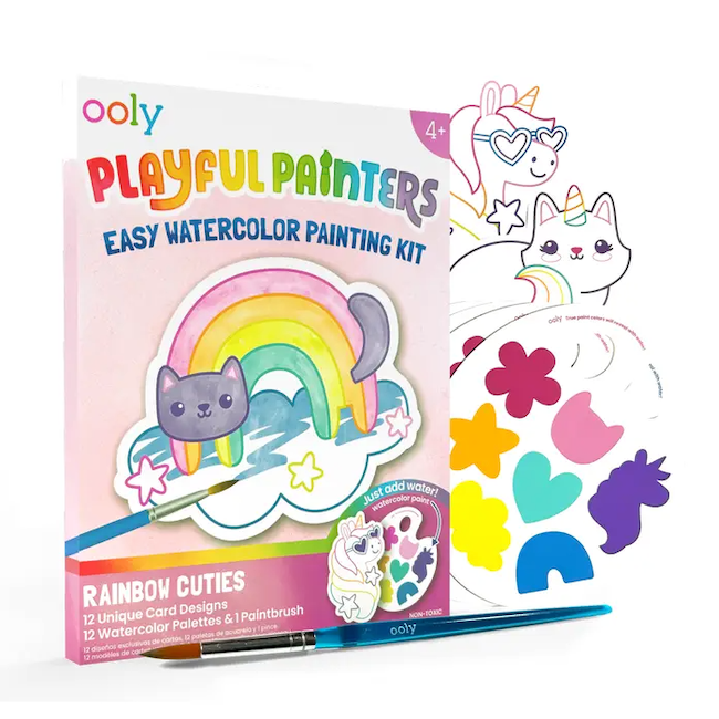 Playful Painters: Easy Watercolor Painting Kit