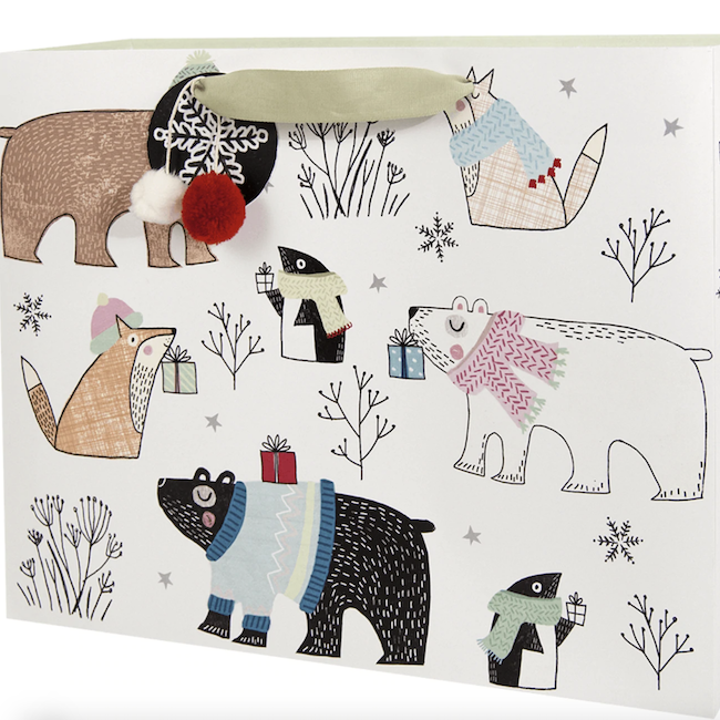 Polar Sophisticate Vogue Gift Bag