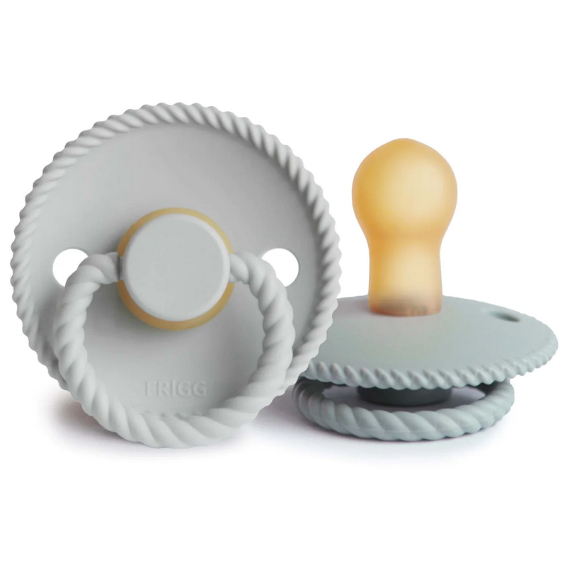 Frigg Rope Natural Rubber Baby Pacifier 2 - Pack