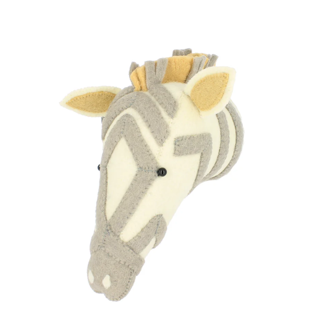 Noah's Ark Mini Zebra Head