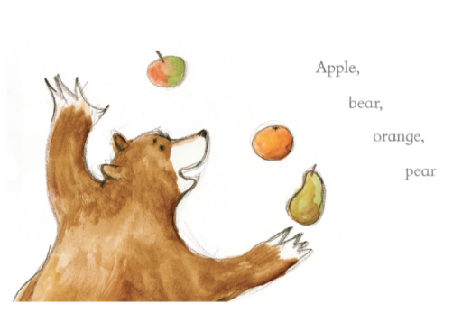 Orange Pear Apple Bear