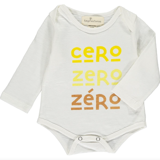 Languages Numbers Zero Onesie