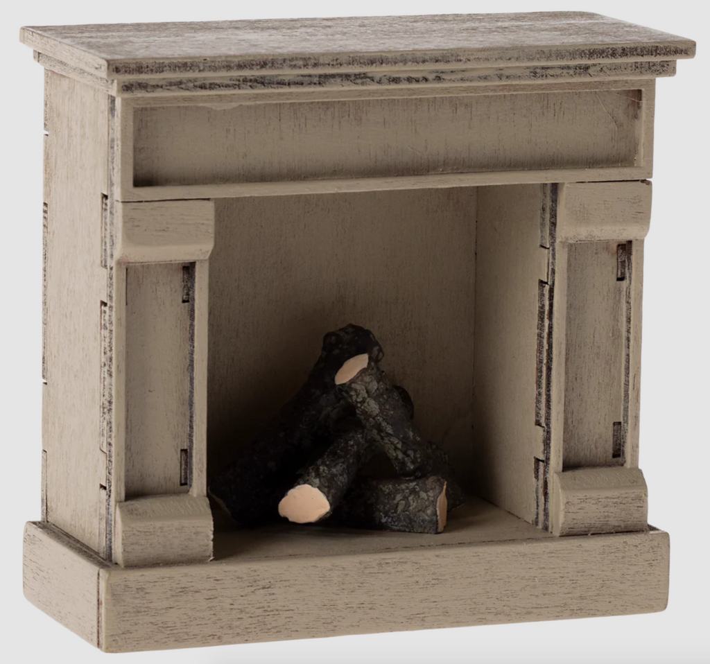 Fireplace, Mouse - Off White