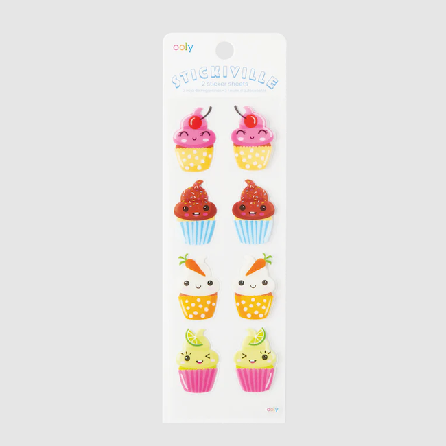Stickiville Happy Cupcakes Stickers