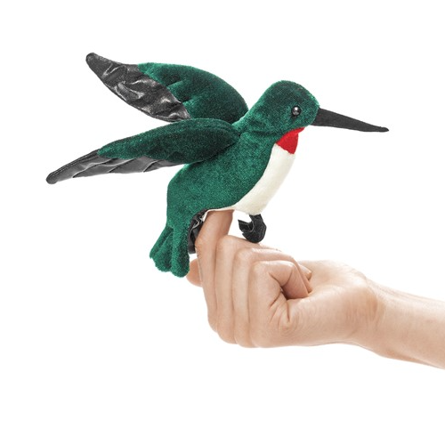 Mini Hummingbird Finger Puppet