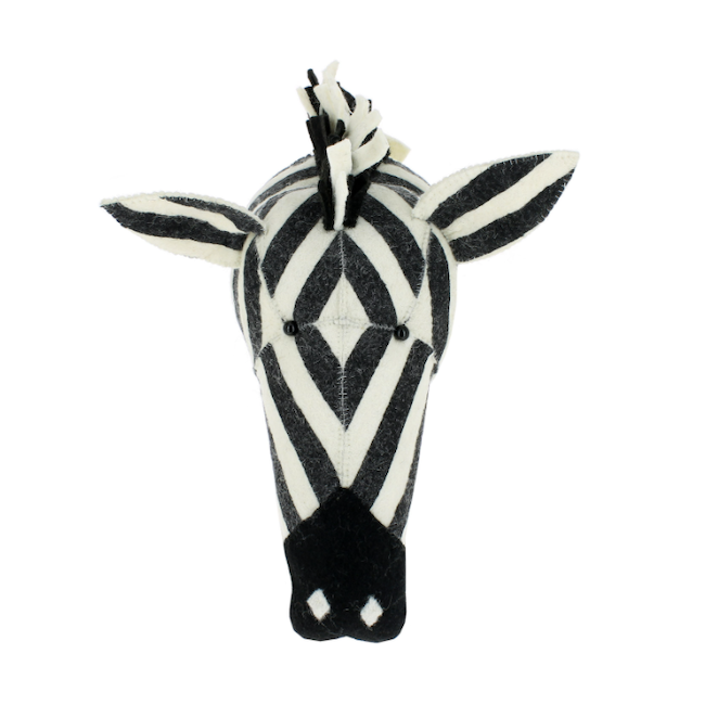 Stripe Zebra Head