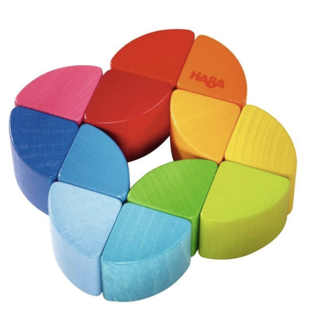 Rainbow Ring Clutching Toy