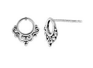 Sterling Silver Stud Earrings