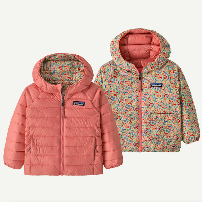 Baby Reversible Down Sweater Hoody