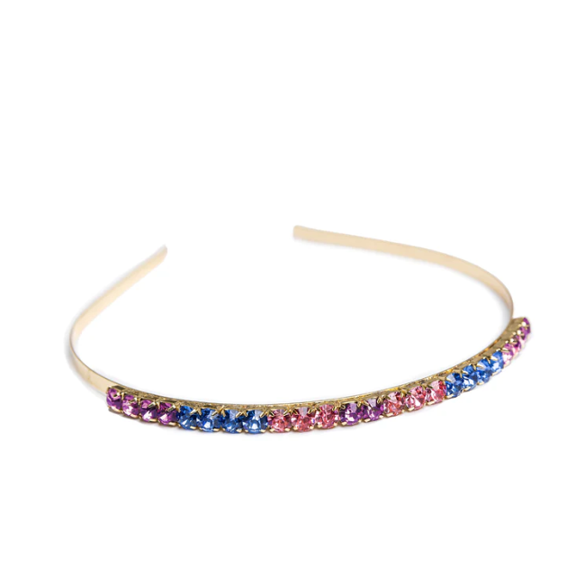 Boutique Chunky Gem Multicolor Headband