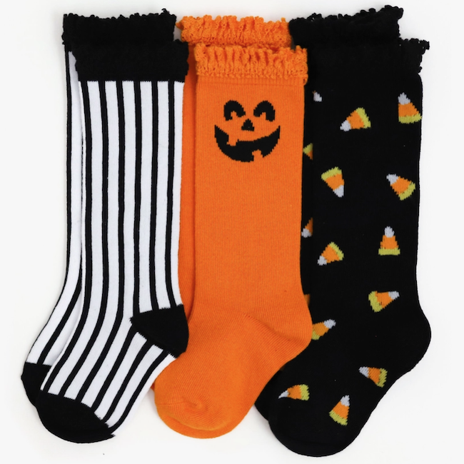 Trick - Or - Treat Knee High Sock 3 - Pack