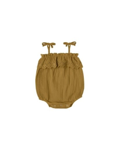 Ruffle Romper | | Ochre