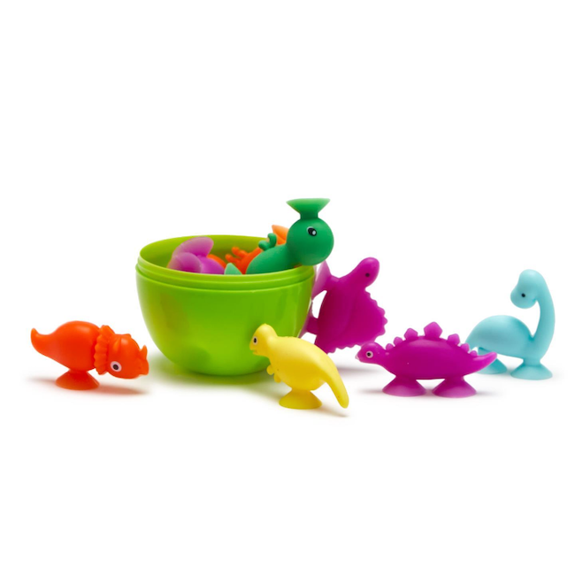 Dino-mite Surprise Egg with 10 Stick-on Mini Dinosaurs