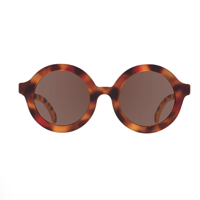 Originals Round Sunglasses - Classic Tortoise | Amber Lenses | Ages 3-5