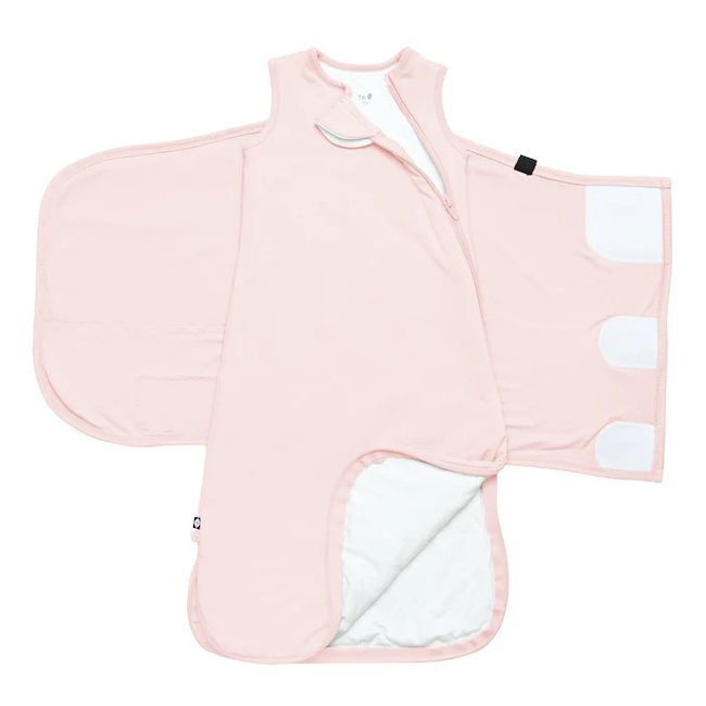 Sleep Bag Swaddler in Blush, XS