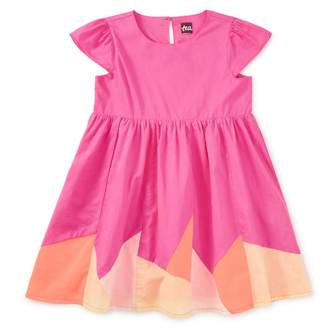Cap Sleeve Jogakbo Dress