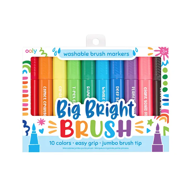 Big Bright Brush markers set of 10