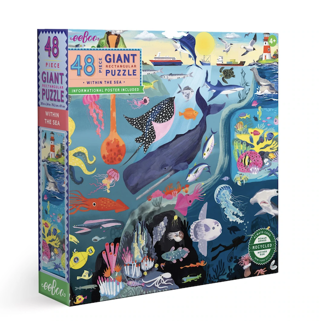 Within The Sea 48 Piece Giant Puzzle