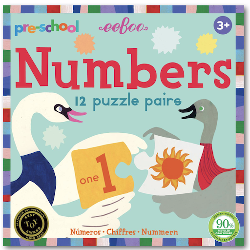 Pre - School Numbers Puzzle Pairs