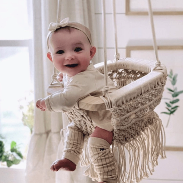 Baby Macrame Swing