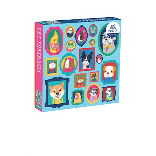 Pet Portraits 500 Piece Puzzle